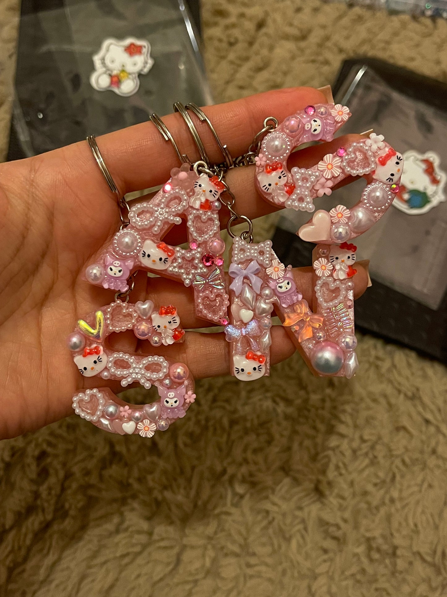 Junk Letter Keychains