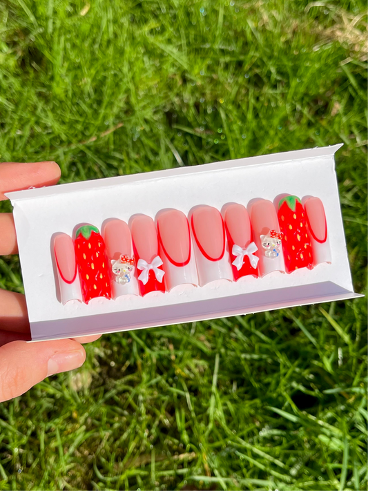 Strawberry Kittycake